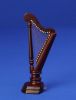 Harp - mahogany